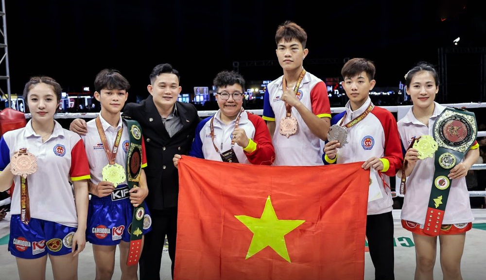 Vietnam top medal table at Kun Khmer World Championship